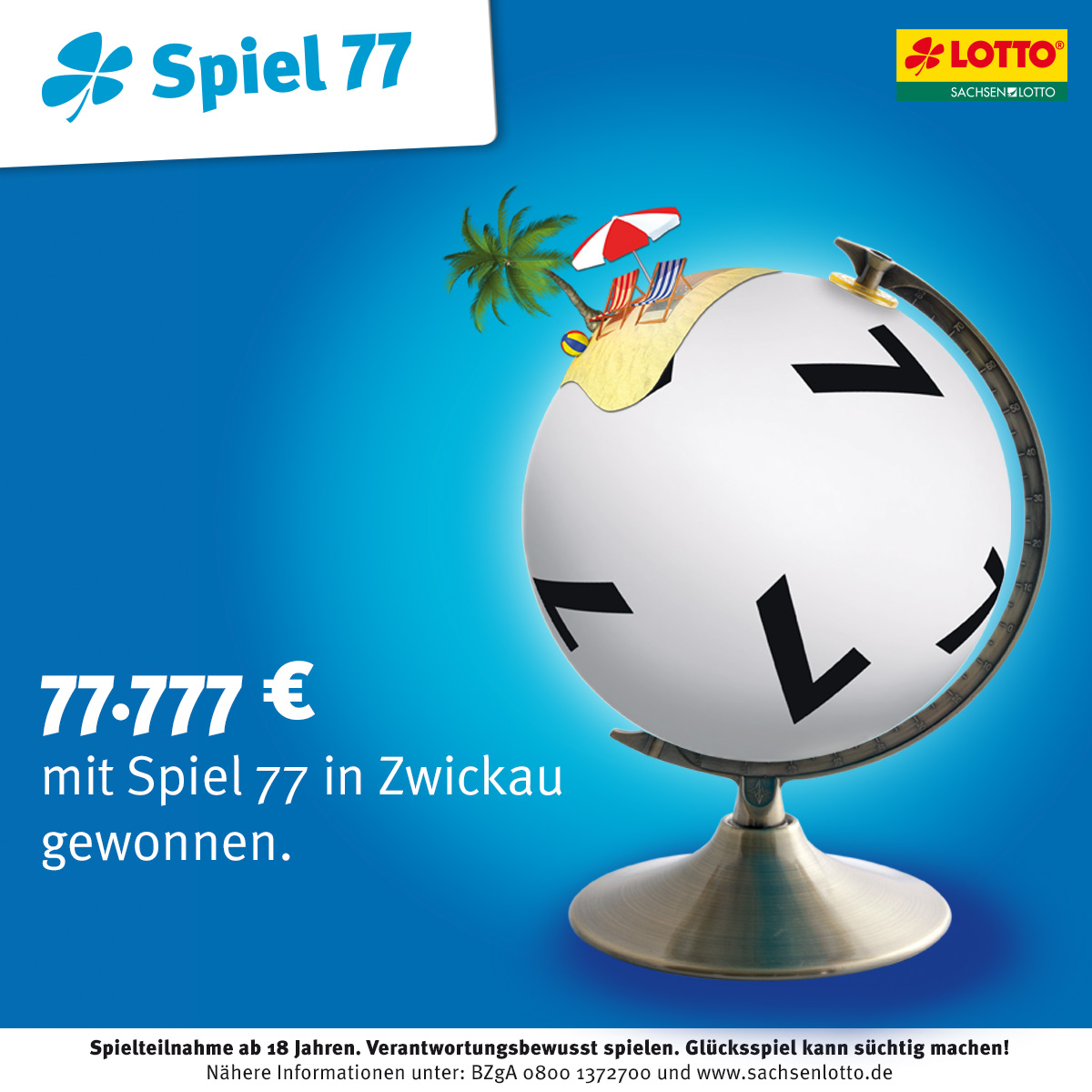 Gewinner Spiel77 in Zwickau