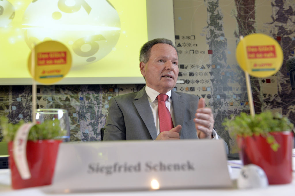 Die Jahresbilanz fuer 2016 zog SACHSENLOTTO auf seiner Jahres-Pressekonferenz im Leipziger Hotel Steigenberger.