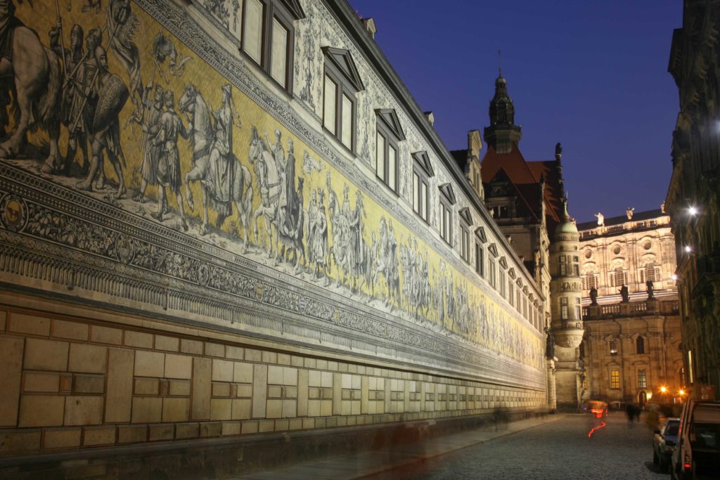 Der Fürstenzug in Dresden