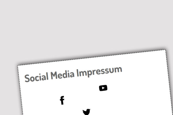 Social Media Impressum